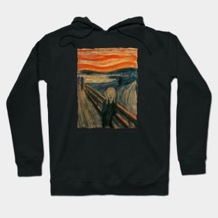 The Scream by Edvard Munch Hoodie